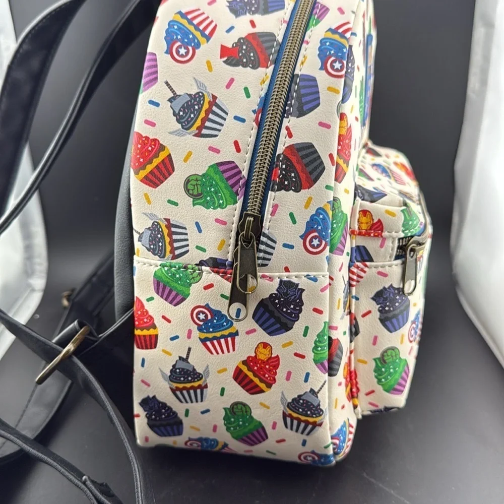 Disney Marvel Eat The Universe Cupcakes Mini Backpack NEW w/o tags
